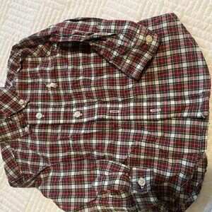 Ralph Lauren Polo Button Down Long Sleeve Infant Boy Size 9 months